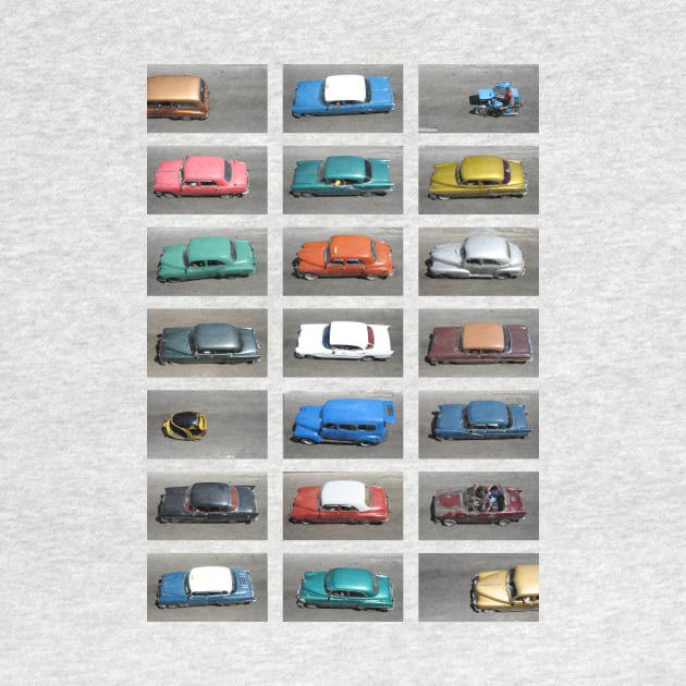 Cuban Vintage Cars by JunkyDotCom